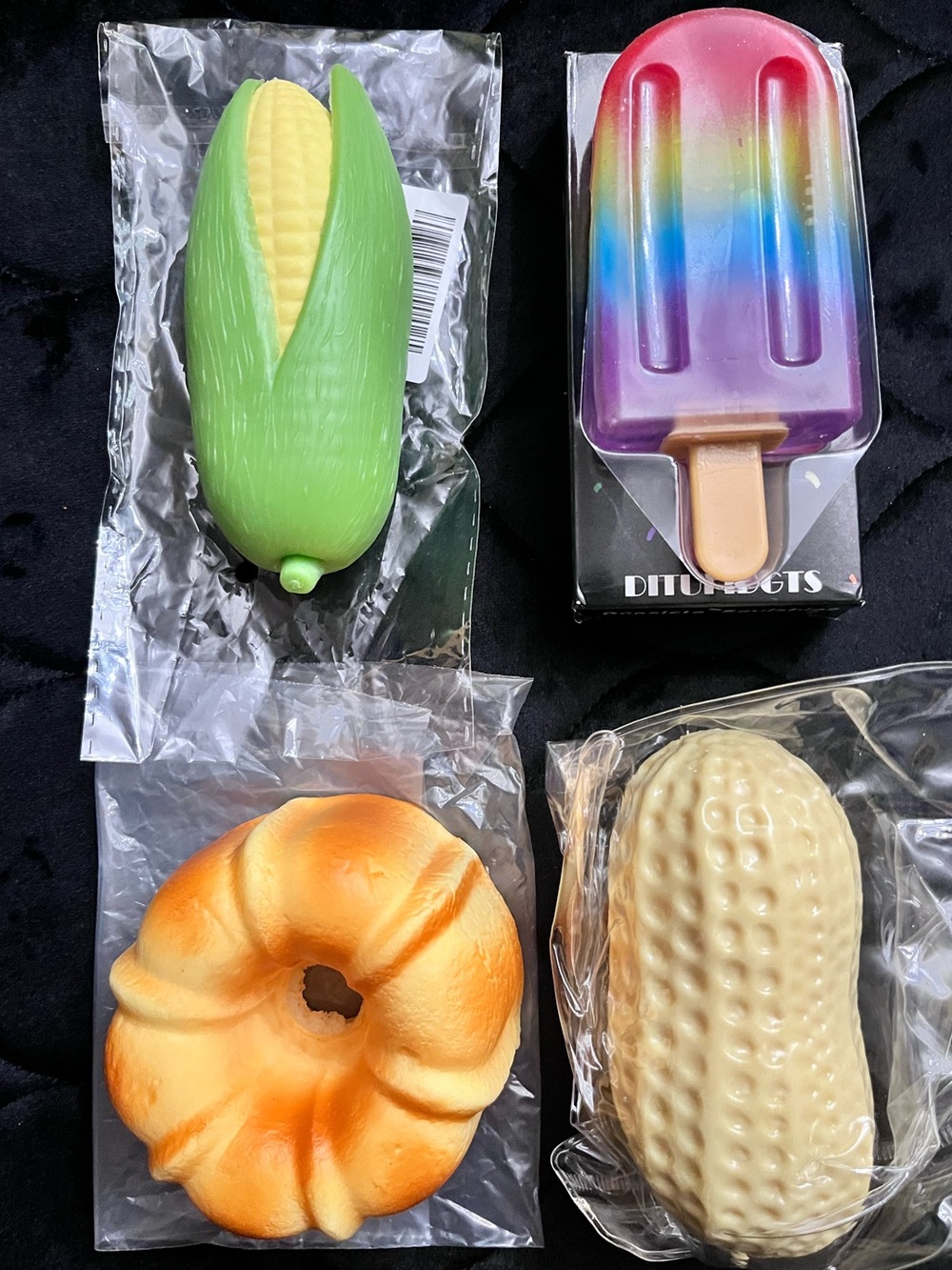 4 Food Squishies Bundle